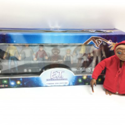 ET Boxed limited edition figure collection and an ET figure. Postage category c