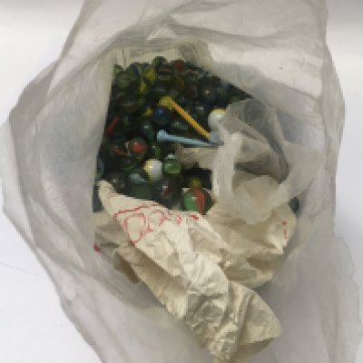 A collection of marbles. NO RESREVE