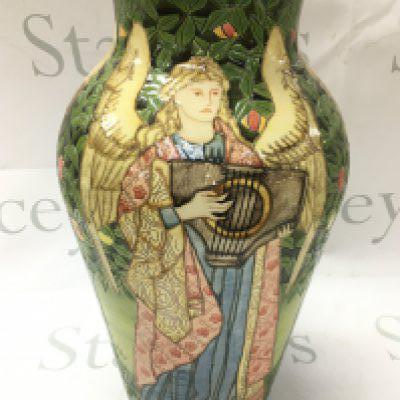 Dennis China Works vase by Sally Tuffin, a limited edition of 30 . 37cm tall. No obvious damage or restoration This lot cannot be posted