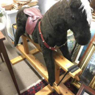 A Vintage rocking horse by Pegasus , 100cm tall. NO RESERVE