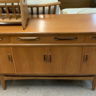 Vintage mid century G Plan teak Fresco Sideboard. 152cm x 85cm x 45.5cm.