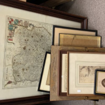 a small collection of early prints and pictures.