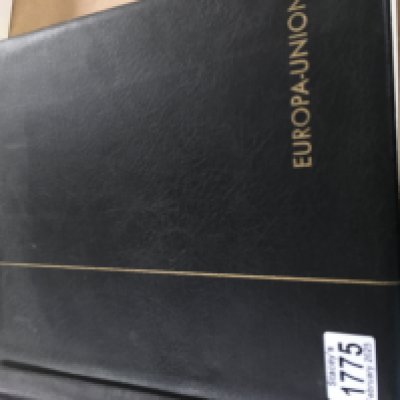 A stamp album containing Europa stamps 1956-1979