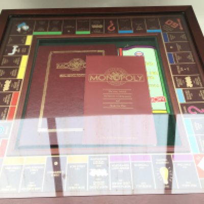 A Franklin Mint Monopoly Board. Limited Edition.