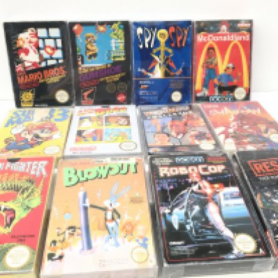A collection of boxed Nintendo games discs. No reserve.