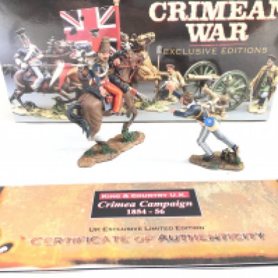 A Boxed King And Country Crimean The Rescue. Limited Edition With Certificate.