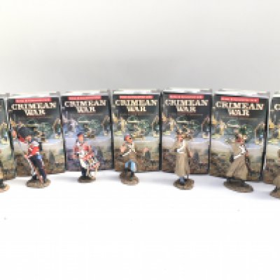 7 X Boxed King And Country Crimean Figures.1 A/F.