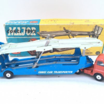 A Boxed Corgi Carrimore Car Transporter #1101.