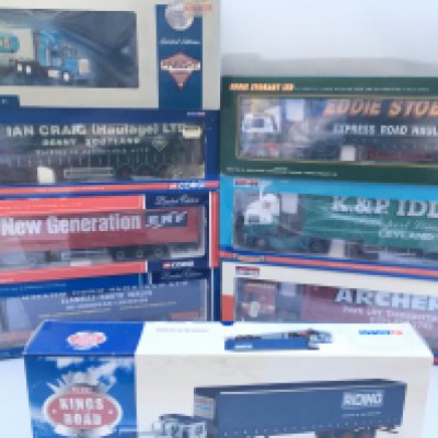 A Collection of 8 Boxed Corgi Haulage Lorrys.