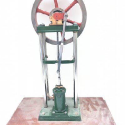 A Stuart Vertical Single Cylinder Steam Engine. Approx Height 43CM.