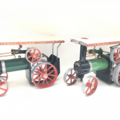 2 Unboxed Mamod Steam Tractors.(2).