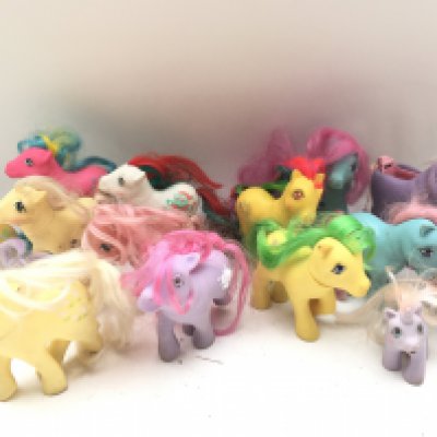 A Collection of Vintage Hasbro My Little Ponys. No Reserve.