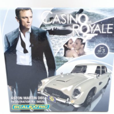 A Boxed Scalextric James Bond Aston Martin DB5.