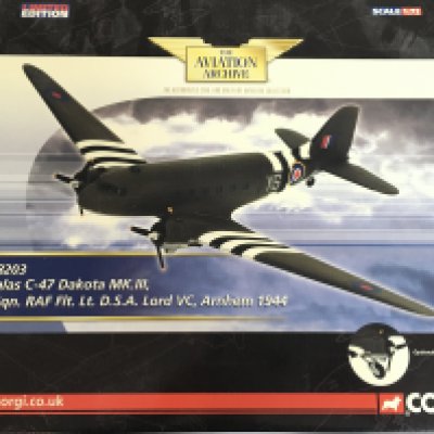 A Boxed Corgi Aviation Archive Douglas C-47 Dakota MK.III. #AA38203 1/72 Scale. No Reserve.