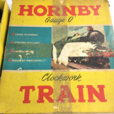 A Boxed Hornby 0 Gauge No.20 Goods Set.