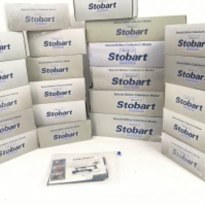 A collection of 22 boxed commercial vehicles by Atlas in the World of Stobart series. Includes a pack with Certificates . No reserve.