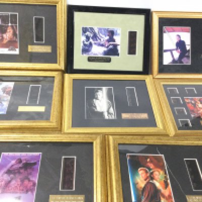 A Collection Of Framed Star Wars Film Cells. No Reserve. (2).