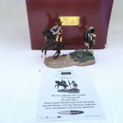 A Boxed Britains Zulu War. A Cry For Help. With Certificate.