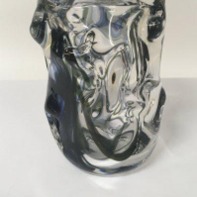 A 1960s Modern design Whitefriers art glass vase designed by Geoffrey Baxter no damage height 18cm