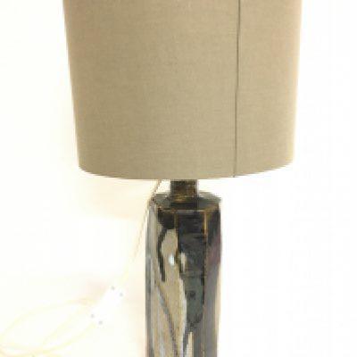 A modern art lamp, 53cm tall. This lot cannot be posted