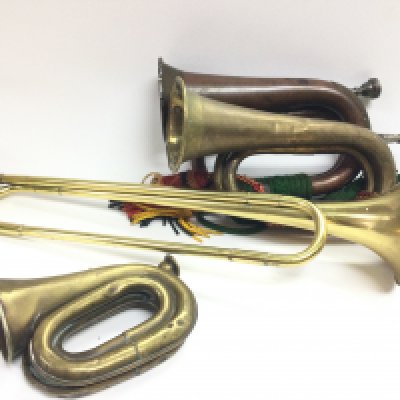 Military bugles. Postage category C