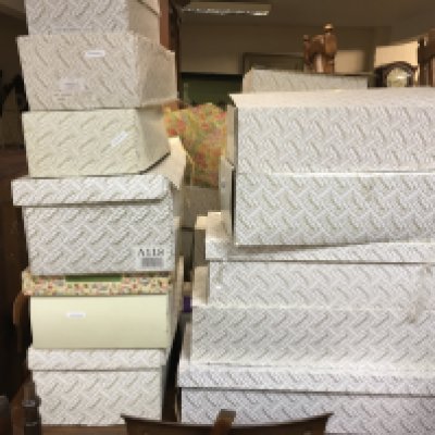 A large collection of boxed Alberon collectors dolls.