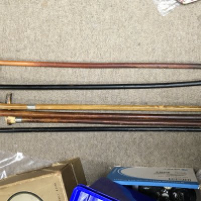 Victorian walking sticks with silver rims/tops. 80 to 88cm long. This lot cannot be posted
