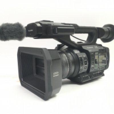 A boxed Panasonic HC-X1 4K video camera. Postage category C