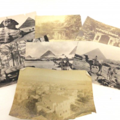 A collection of vintage photos of Egypt. Postage category B