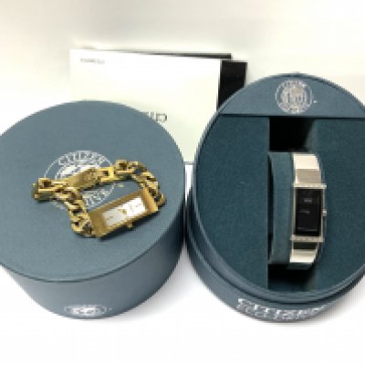 A Boxed ladies Citizen Eco-Drive together with a ladies DKNY wristwatch. (B)- NO RESERVE