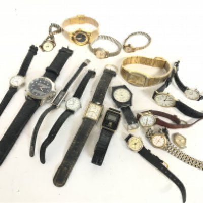Various watches including Timex, Citizen, Lorus, Rotary etc. This lot cannot be posted- NO RESERVE