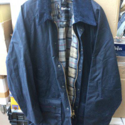 A Barbour Da Vinci Code crew jacket.