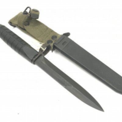 A modern military bayonet.