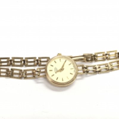 A 9 carat gold cased Rotary watch, 10.5g. This lot cannot be posted