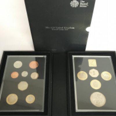 A 2019 United Kingdom Proof Coin Set. Postage category B