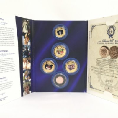 London Mint Office Diana The Peoples Princess coin set including the 60th Birthday Diana Remembered 9 carat gold coin. Postage category A