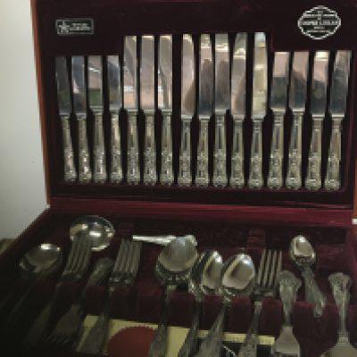 A canteen of Cutlery Cooper Ludlum Sheffield and two other cases of cutlery. (3)