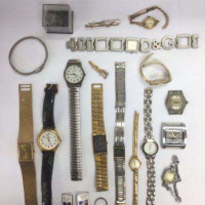 A collection of various watches etc. Shipping category B.