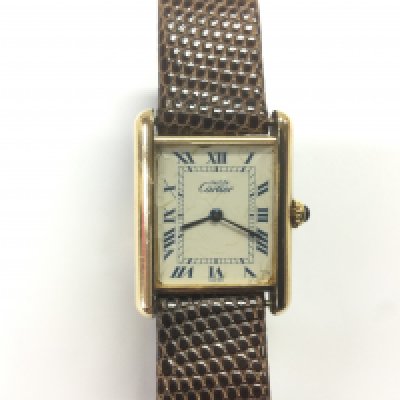 A Cartier Verneil 176185 watch. Shipping category B.