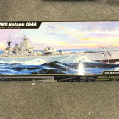 A Boxed Trumpeter Model Kit Of HMS Nelson 1/200 Scale. No Reserve.