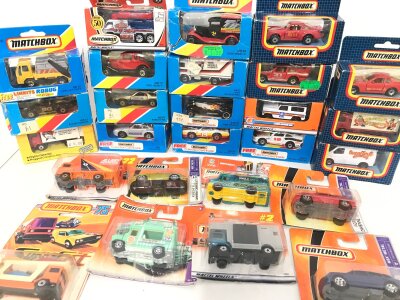 A Collection Of Boxed Matchbox Diecast. Boxes In Various States.