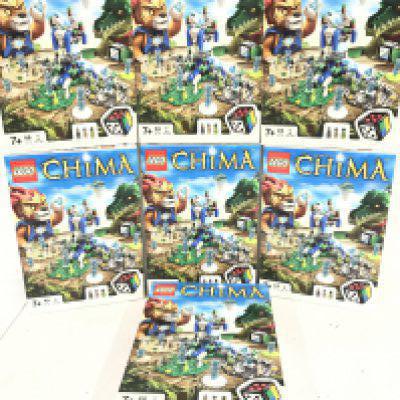 A Collection Of 7 Boxed And Sealed Lego Legends Of Chima Sets. No Reserve.