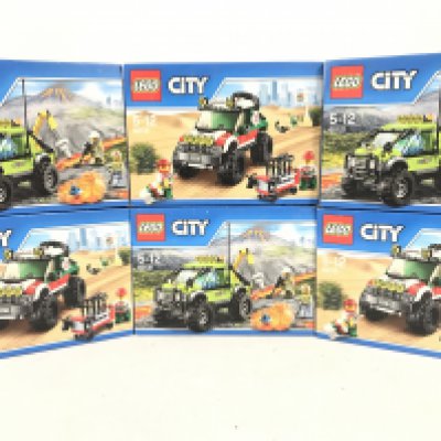 6 Boxed And Sealed Lego City Vehicles. No Reserve.