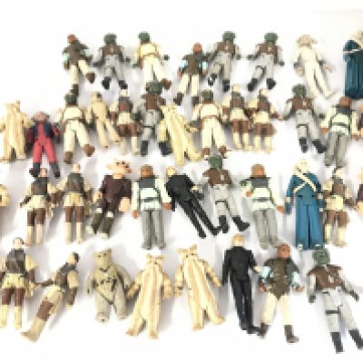A Collection Of Vintage Star Wars Figures. And Others. No Reserve.