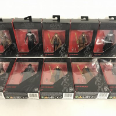 10 Boxed Star Wars Black Series Figures. No Reserve.