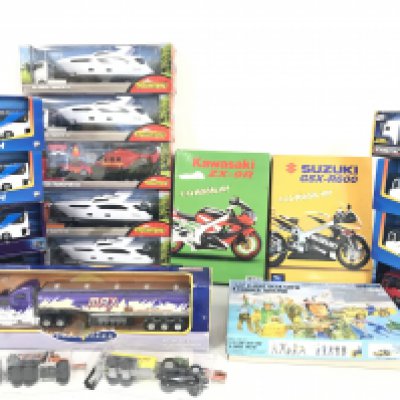 A Collection Of Boxed And Loose Diecast and Kits. No Reserve.