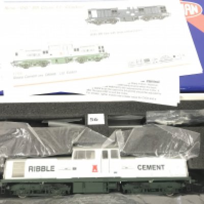 A Boxed Heljan 00 Gauge Ribble Cement Locomotive. #17061.