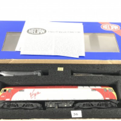 A Boxed Heljan 00 Gauge Class 57 Diesel 5731 Virgin.
