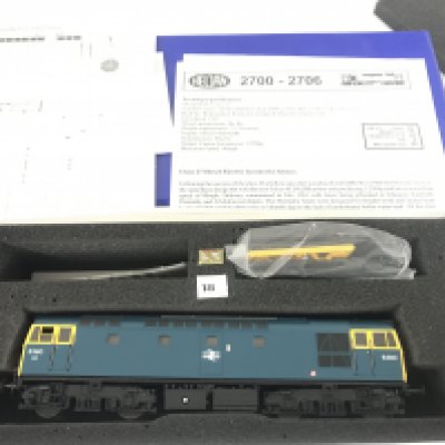 A Boxed Heljan 00 Gauge Class 27 Diesel-Electric Loco. #2701.