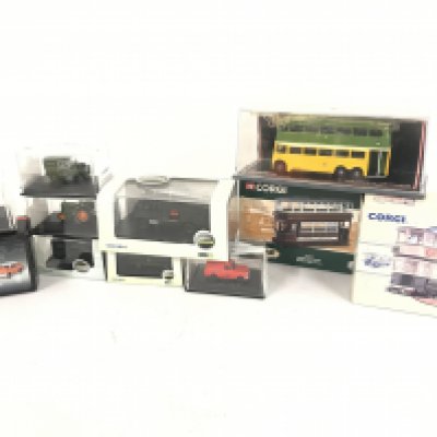 A Small Collection Of Oxford And Corgi Diecast. No Reserve.